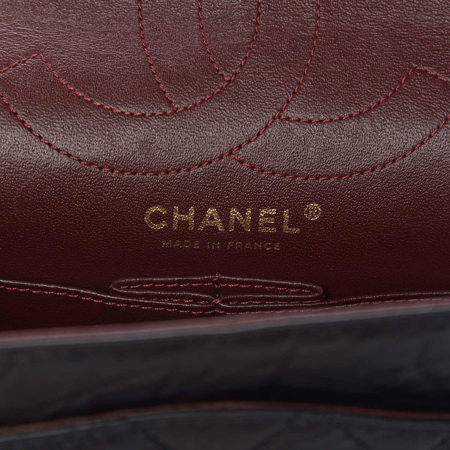 Chanel Aged Calfskin Quilted 2.55 Reissue 226 Flap Black 6 of 10