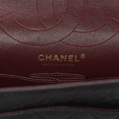 Chanel Aged Calfskin Quilted 2.55 Reissue 226 Flap Black 6 of 10