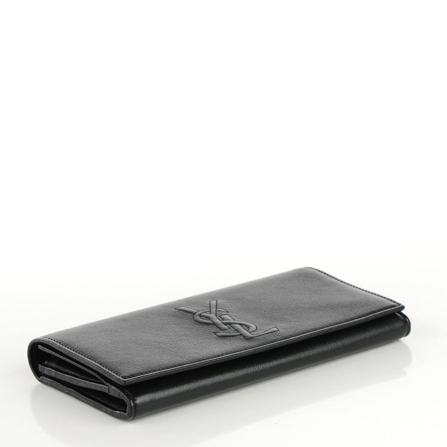 Saint Laurent Chevre Belle De Jour Flap Wallet Black 4 of 7