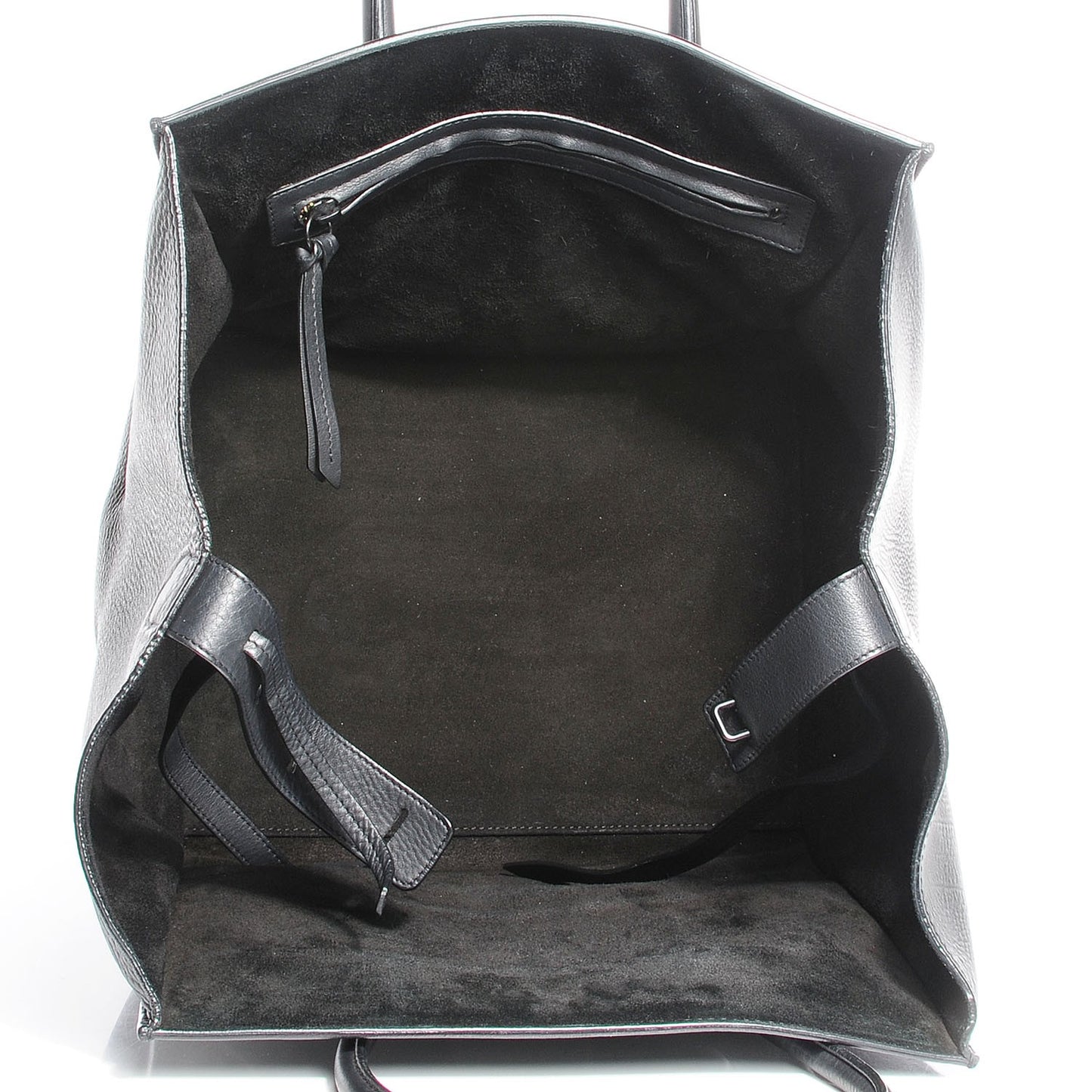 Supple Calfskin Medium Phantom Luggage Black