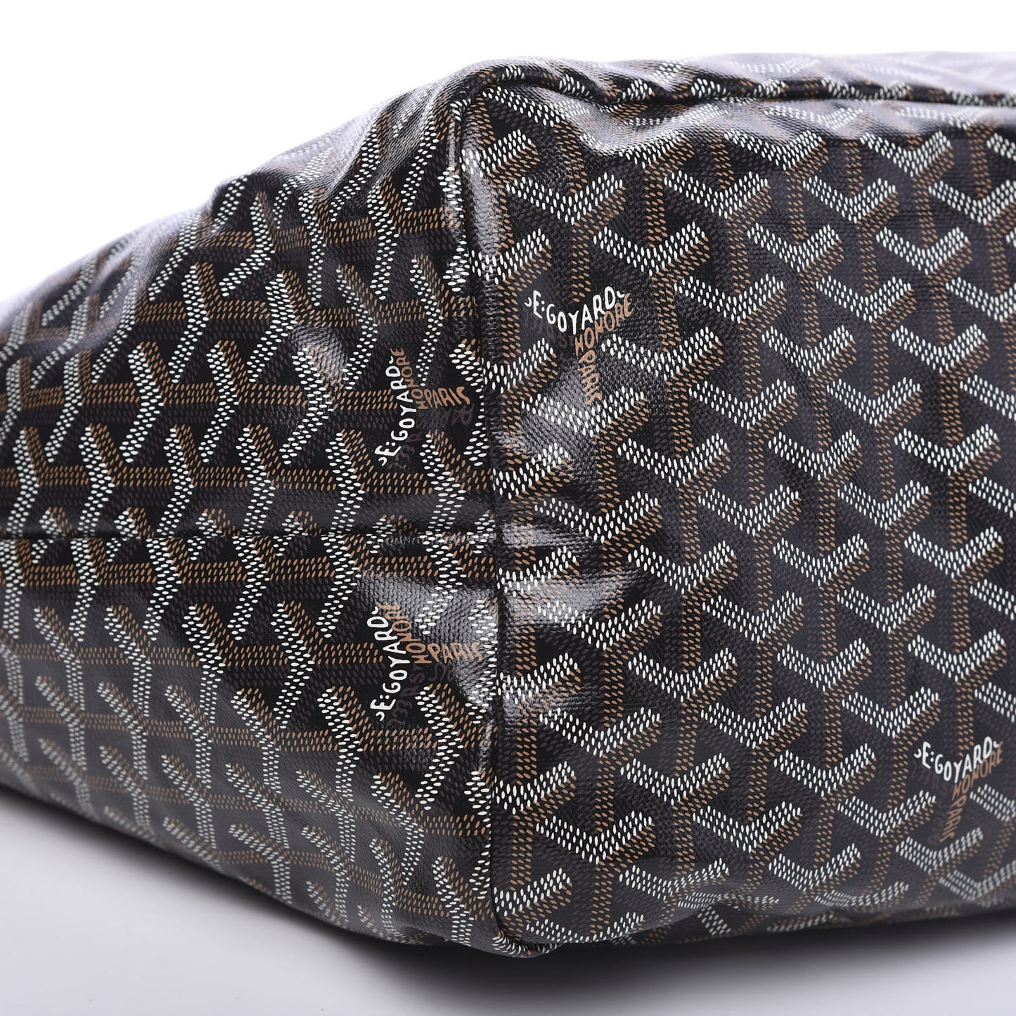 Goyardine Saint Louis GM Black Gold