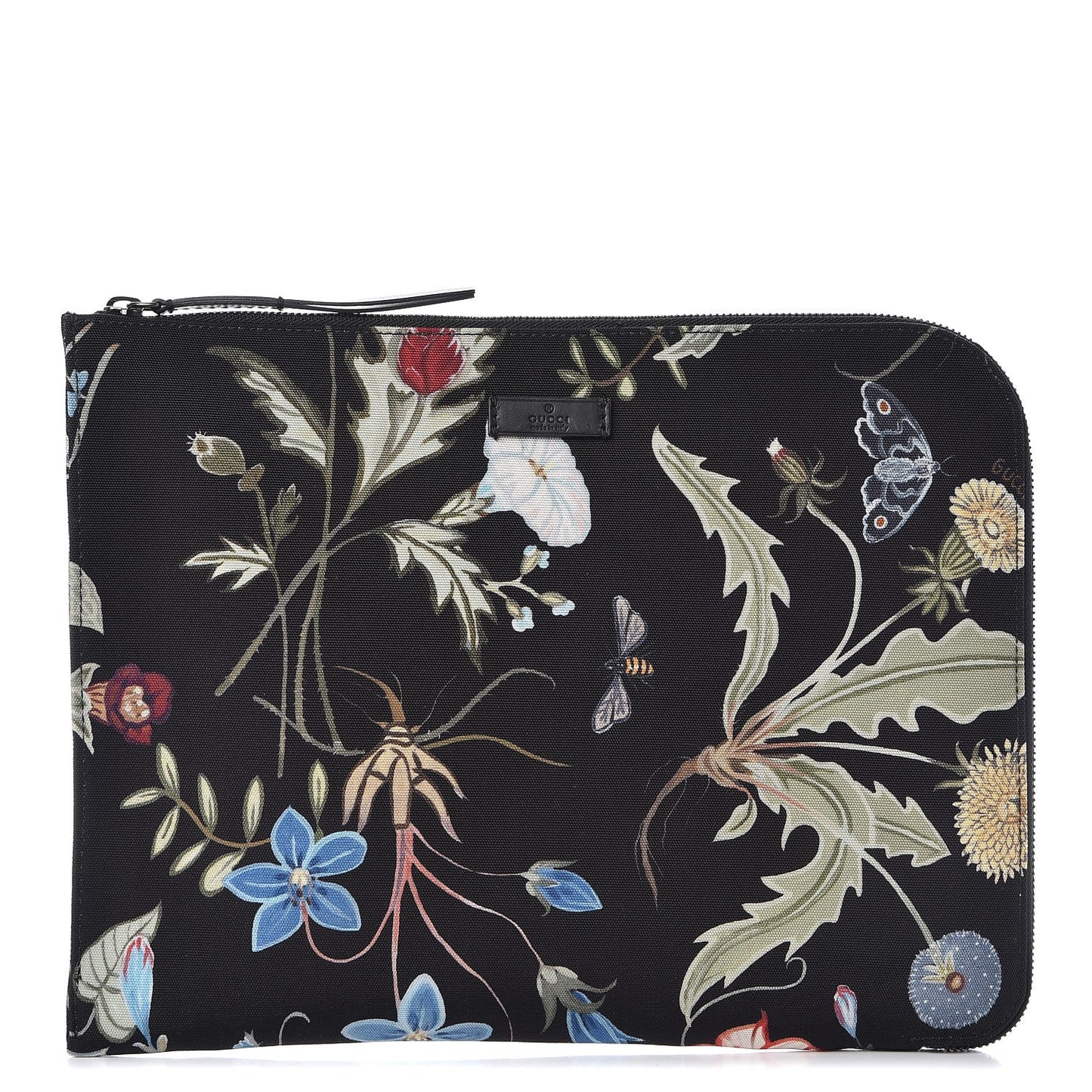 Canvas Flora Knight Travel Laptop Document Case Black