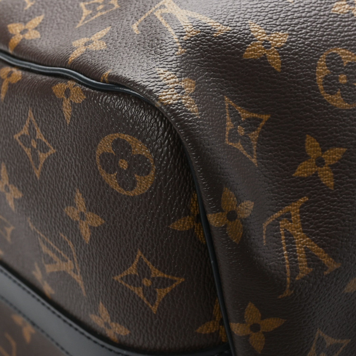 Louis Vuitton Monogram Macassar Keepall Bandouliere 45 8 of 9