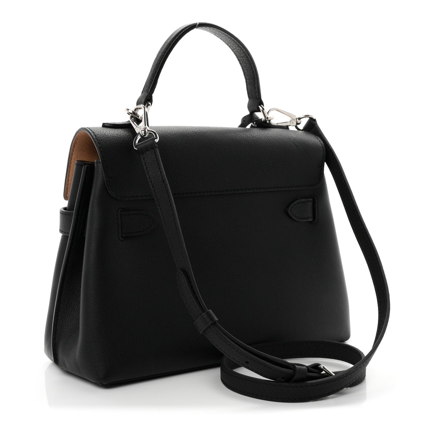 Calfskin Lockme Ever BB Black