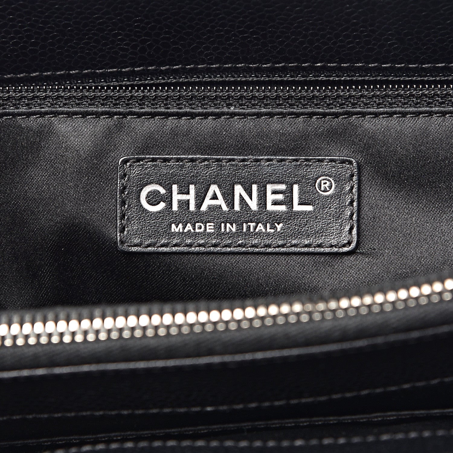 Chanel Caviar Quilted Grand Shopping Tote GST Black 6 of 18