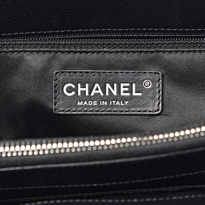 Chanel Caviar Quilted Grand Shopping Tote GST Black 6 of 18