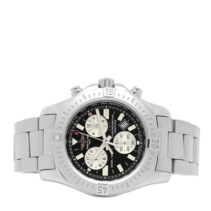 Breitling Stainless Steel 44mm Colt Chronograph Quartz Watch Black A73388 2 of 5