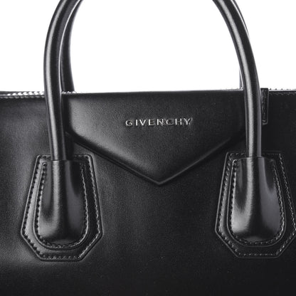 Givenchy Shiny Lord Calfskin Medium Antigona Black 9 of 11