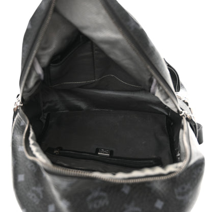 MCM Visetos Large Side Studs Stark Backpack Black 5 of 10
