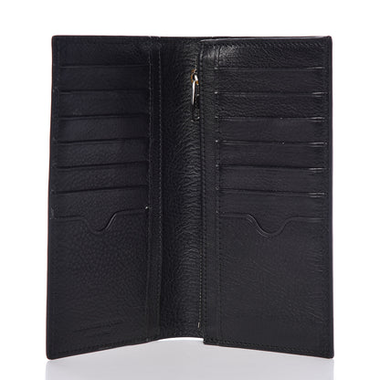 Alexander McQueen Calfskin Studded Folded Long Wallet Black 5 of 10