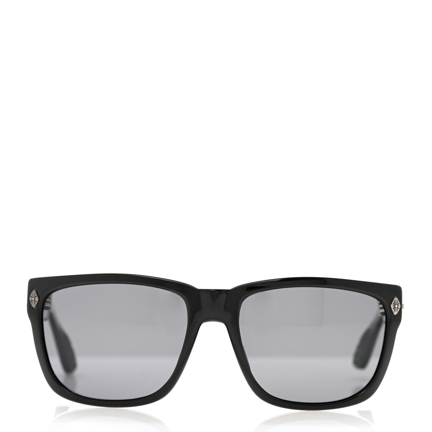 Acetate Disco Stick Sunglasses Black