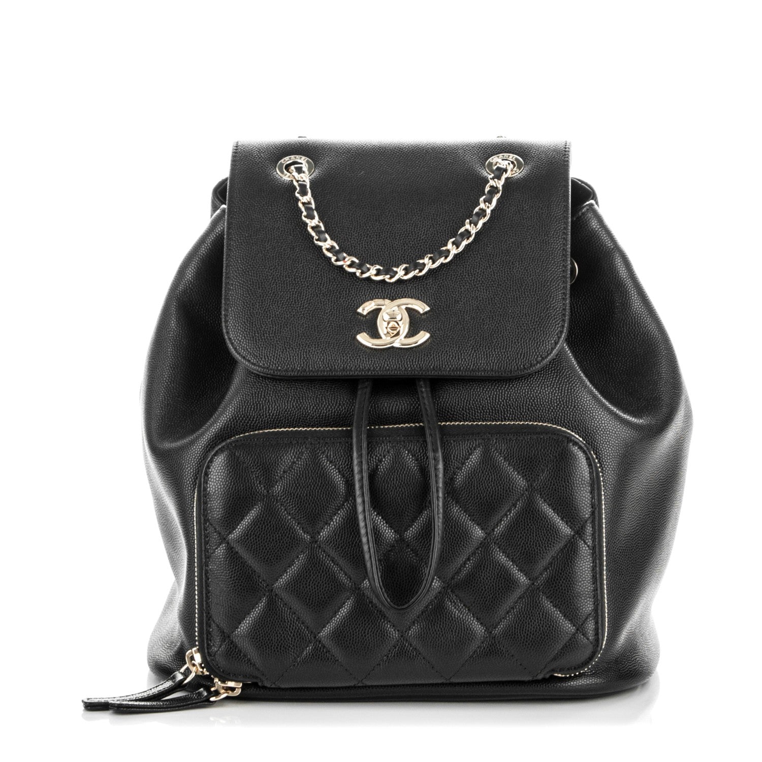 Chanel Caviar Quilted Business Affinity Backpack Black 1 of 6