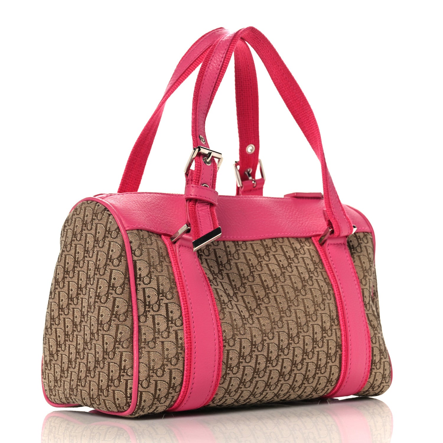 Christian Dior Diorissimo Bowler Beige Rose Moyen 3 of 10