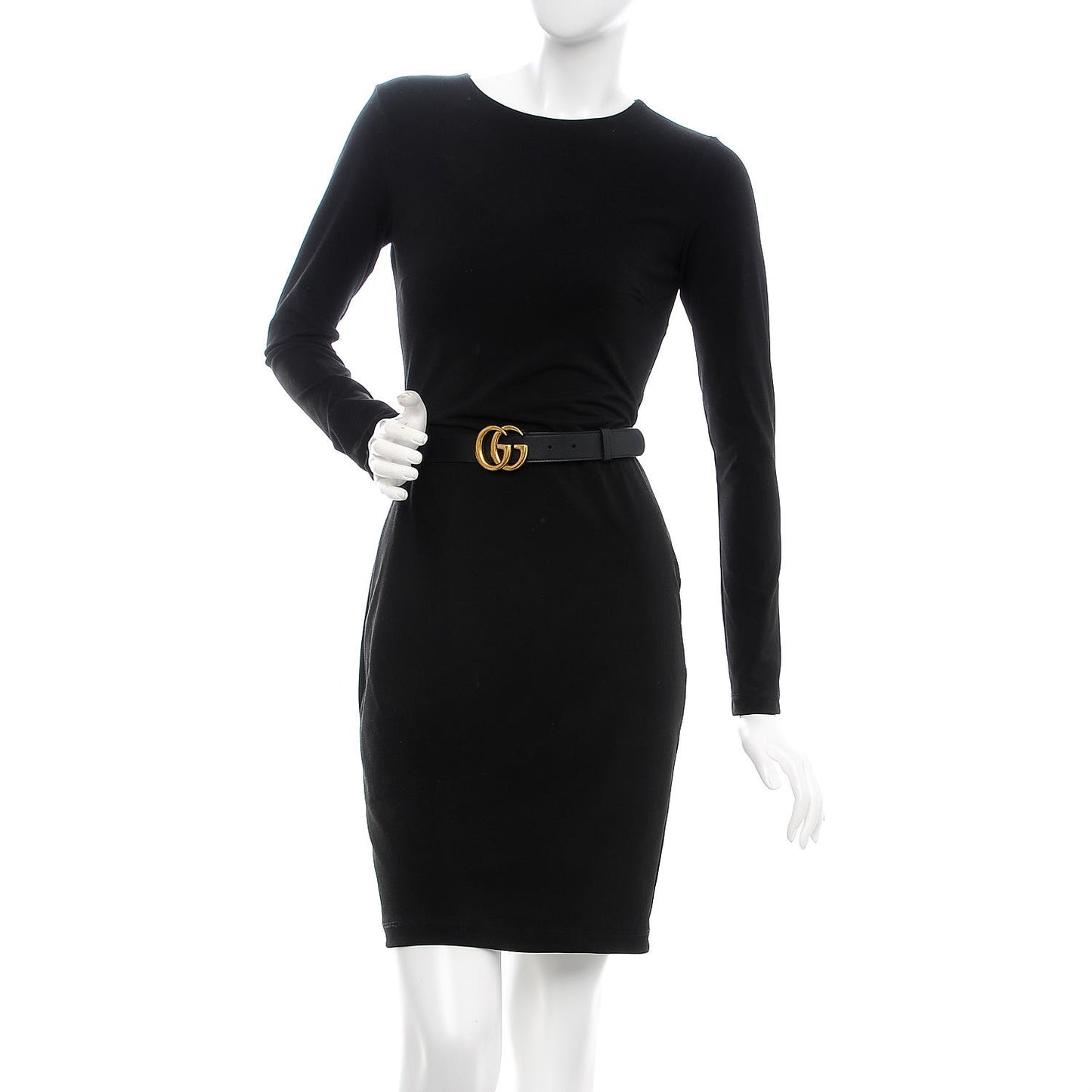 Calfskin Double G 30mm Belt 85 34 Black