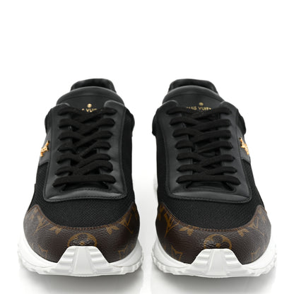 Louis Vuitton Monogram Mens Run Away Sneakers 10 Black 2 of 10