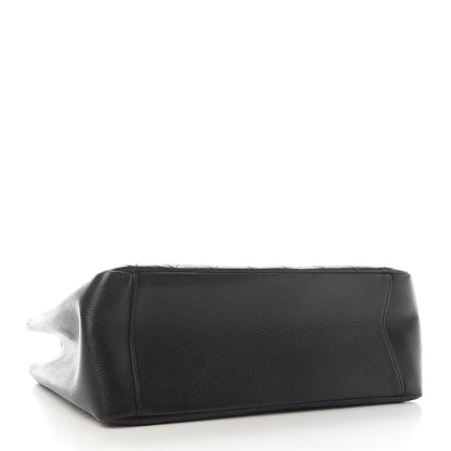 Chanel Caviar Quilted Grand Shopping Tote GST Black 4 of 9