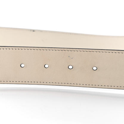 Gucci Calfskin Double G 40mm Belt 95 38 Mystic White 9 of 9