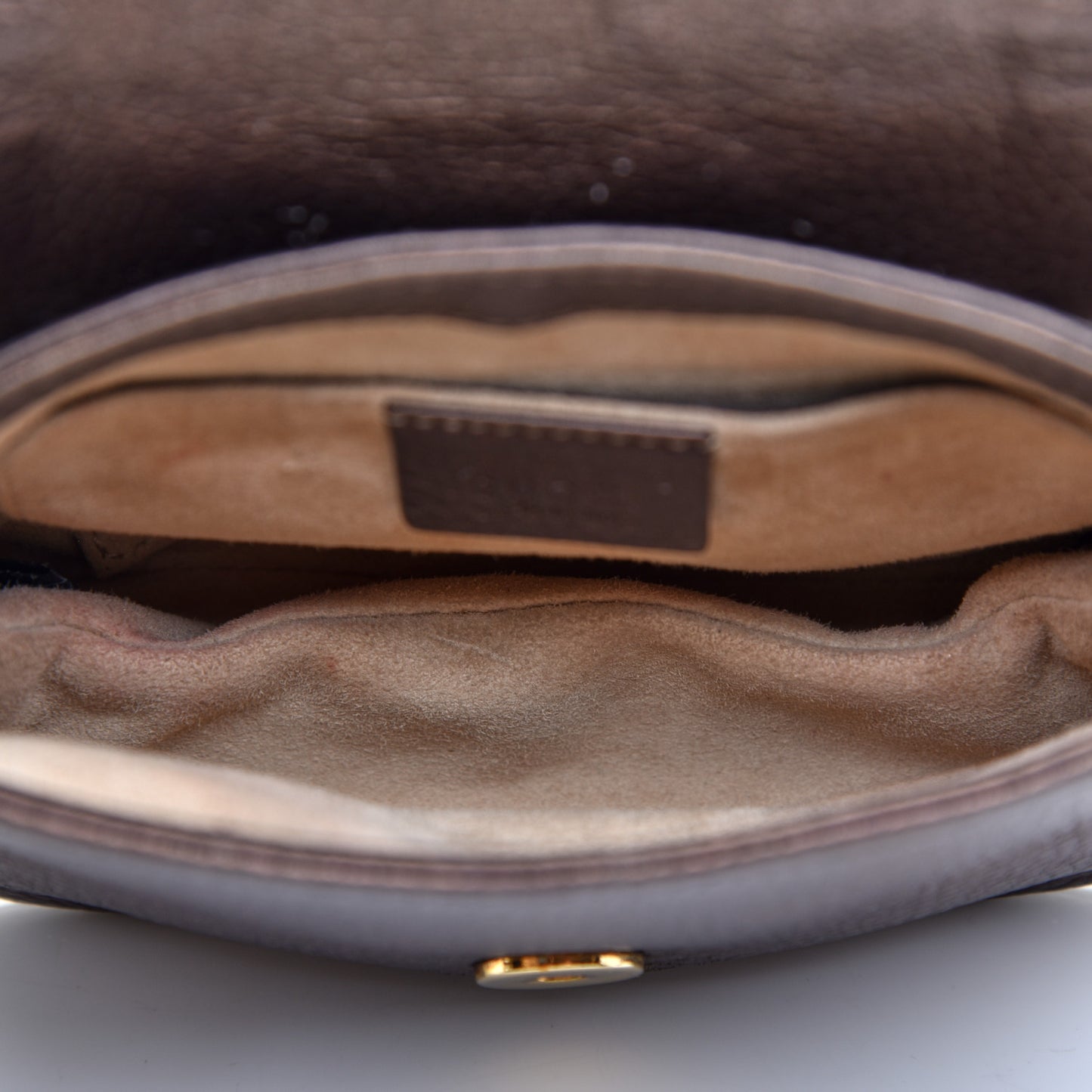 Metallic Pebbled Calfskin Small 1973 Chain Shoulder Bag Winter Leaf