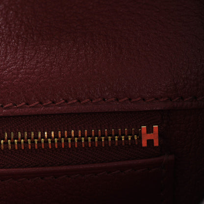 Hermes Taurillon Clemence Birkin 40 Bougainvillea Rubis 12 of 27