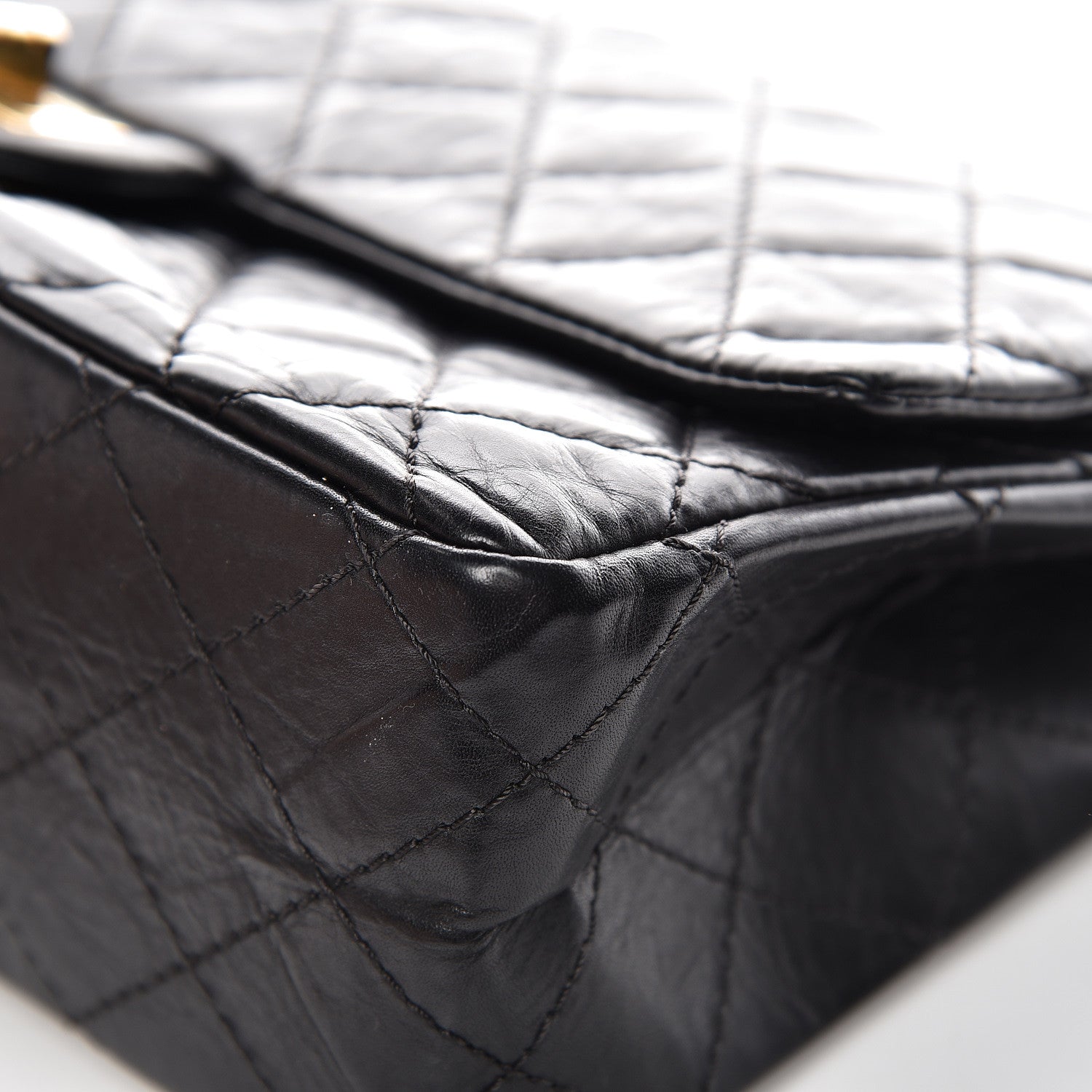 Chanel Aged Calfskin Quilted 2.55 Reissue 226 Flap Black 13 of 16