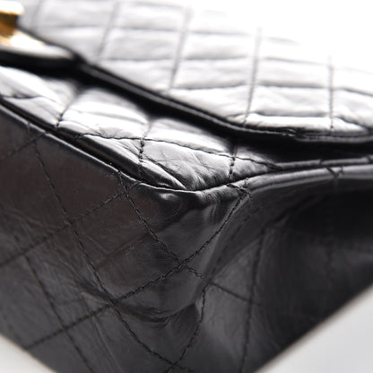 Chanel Aged Calfskin Quilted 2.55 Reissue 226 Flap Black 13 of 16