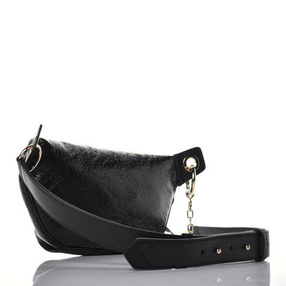 Givenchy Crackle Calfskin ID Belt Bag Black 3 of 9