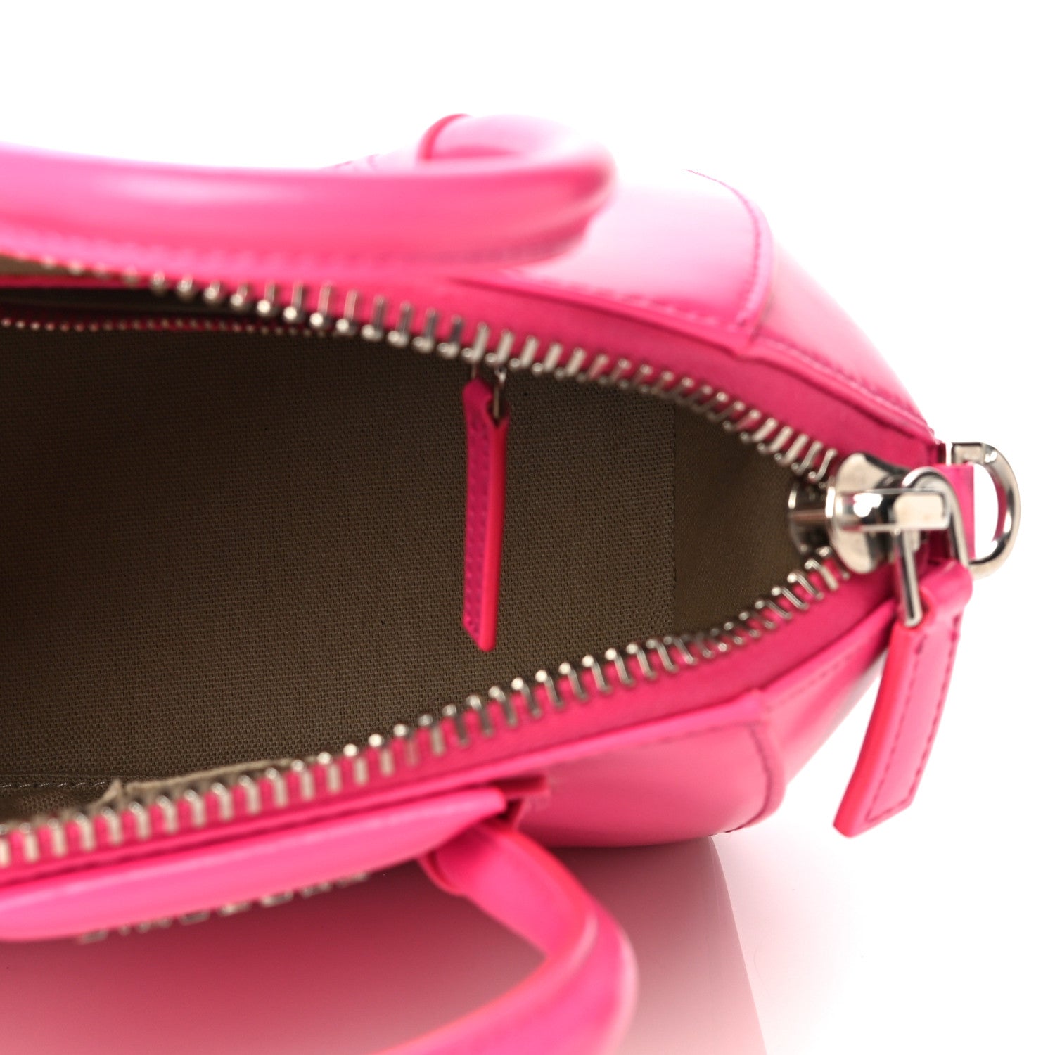 Givenchy Shiny Lord Calfskin Mini Antigona Shocking Pink 5 of 17