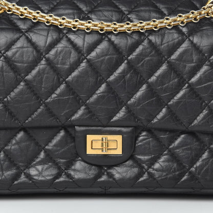 Chanel Aged Calfskin Quilted 2.55 Reissue 226 Flap Black 8 of 18