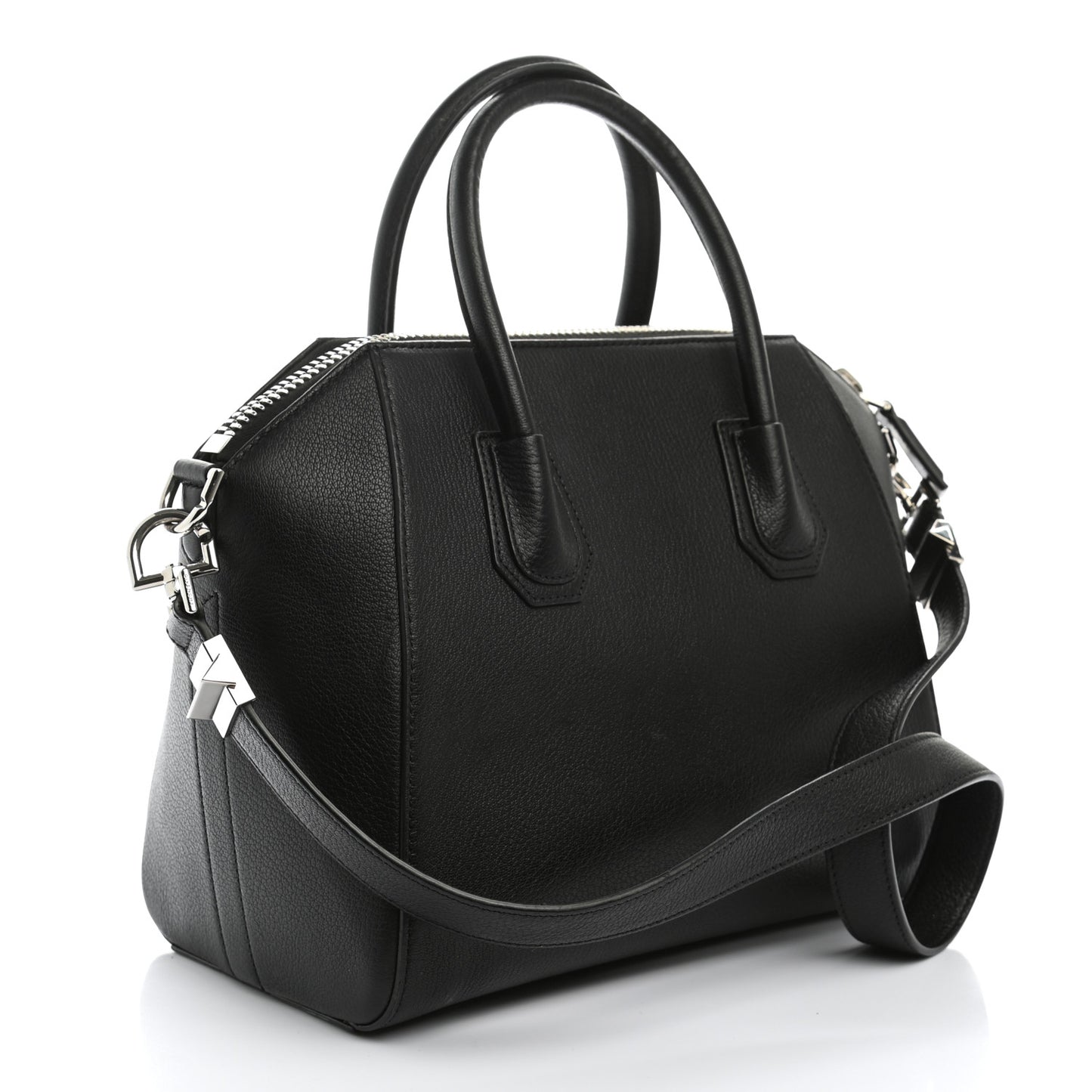 Sugar Goatskin Small Antigona Black