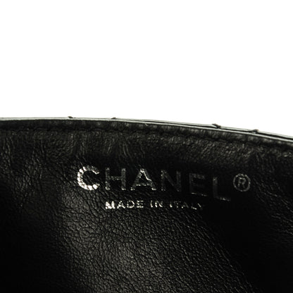 Chanel Patent Quilted East West Flap Black 7 of 8