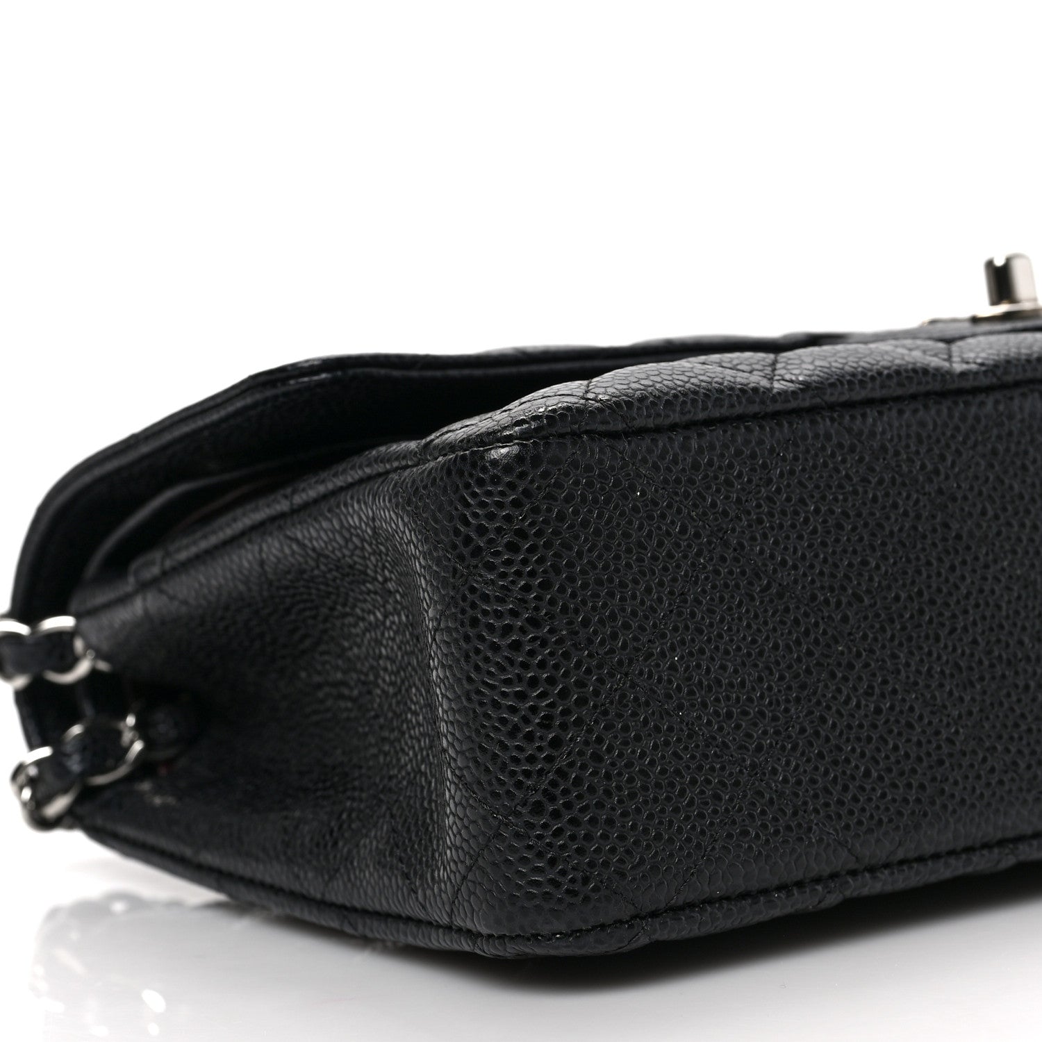 Chanel Caviar Quilted Medium Double Flap Black 7 of 8