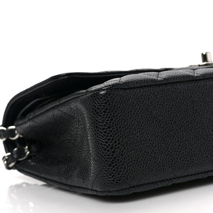 Chanel Caviar Quilted Medium Double Flap Black 7 of 8