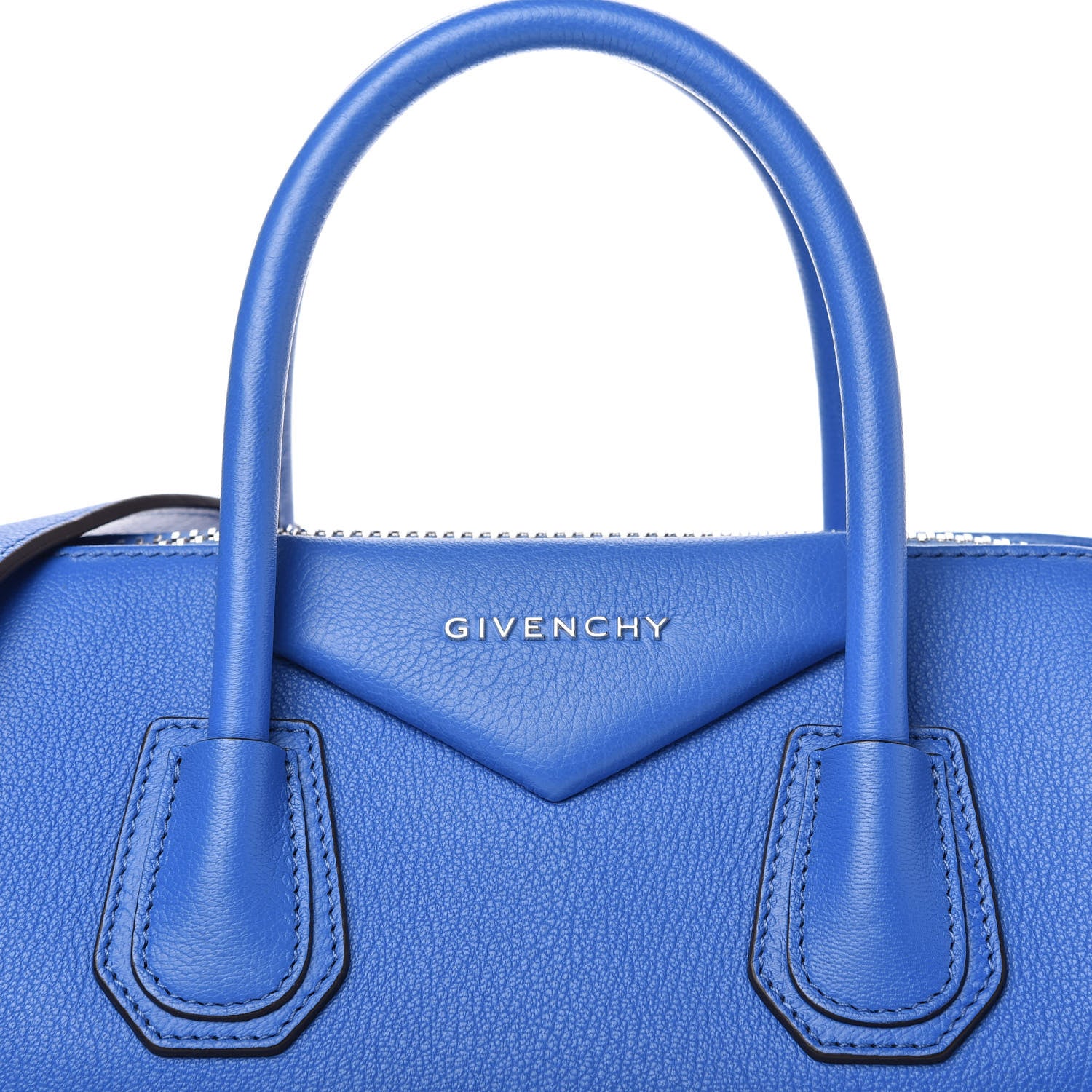 Givenchy Sugar Goatskin Small Antigona Persian Blue 10 of 10