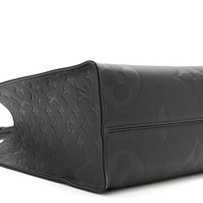 Louis Vuitton Empreinte Monogram Giant Onthego MM Black 7 of 8
