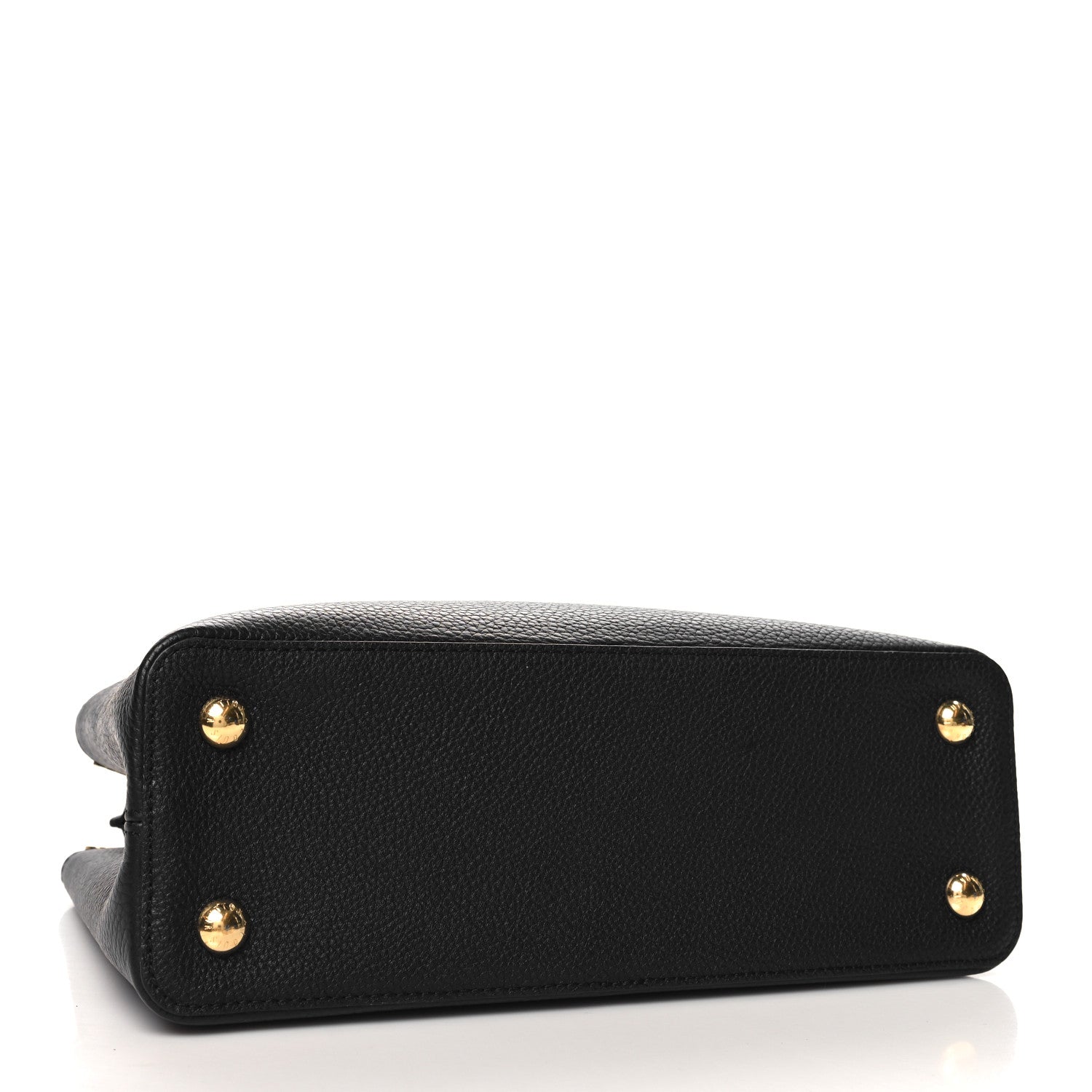 Louis Vuitton Taurillon Embellished Flower Crown Capucines PM Black 4 of 9