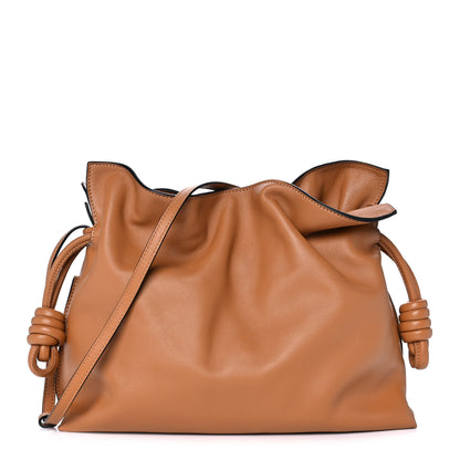 Loewe Nappa Flamenco Knot Clutch Warm Desert 1 of 11