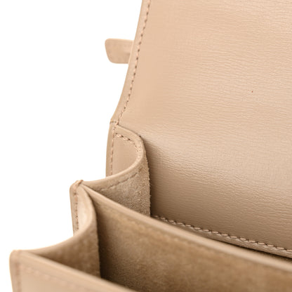 Saint Laurent Calfskin Medium Monogram Sunset Dark Beige 13 of 13