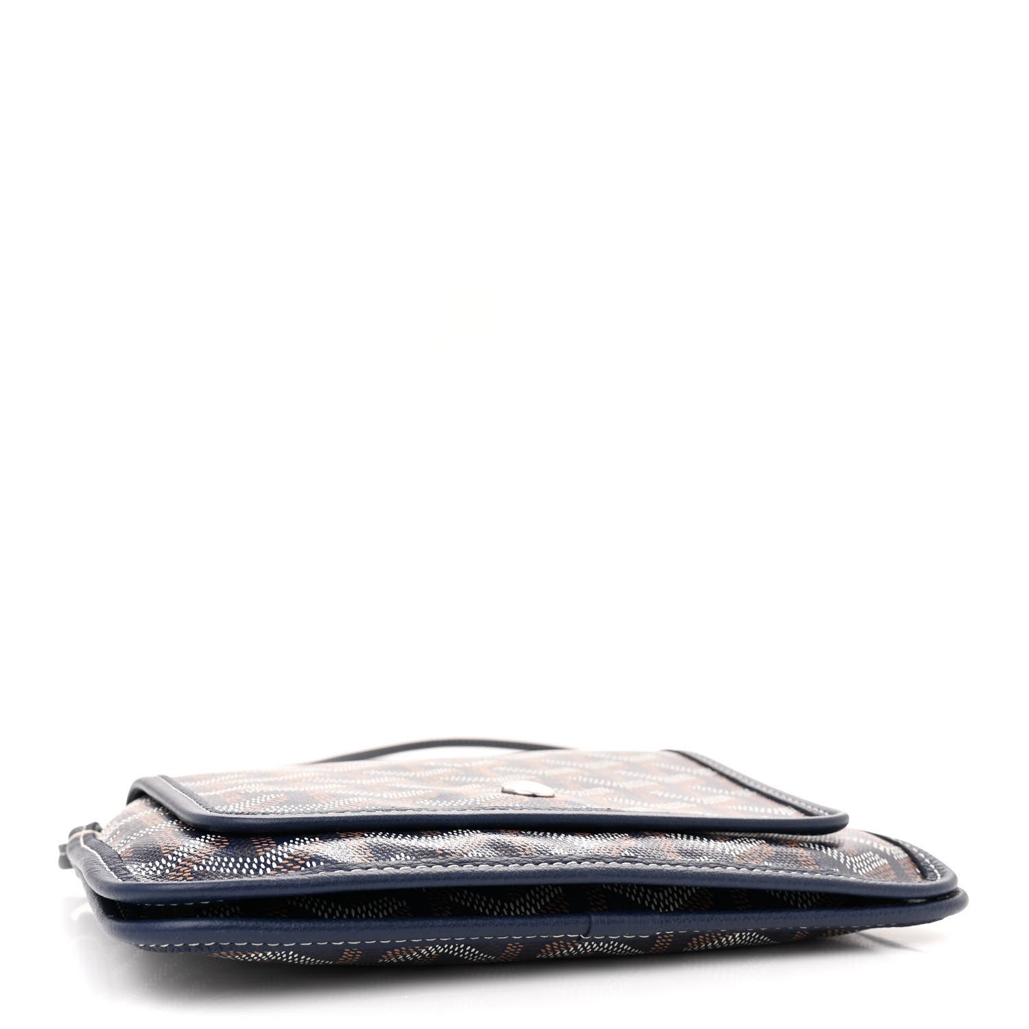 Goyard Goyardine Plumet Wallet Clutch Navy 4 of 10