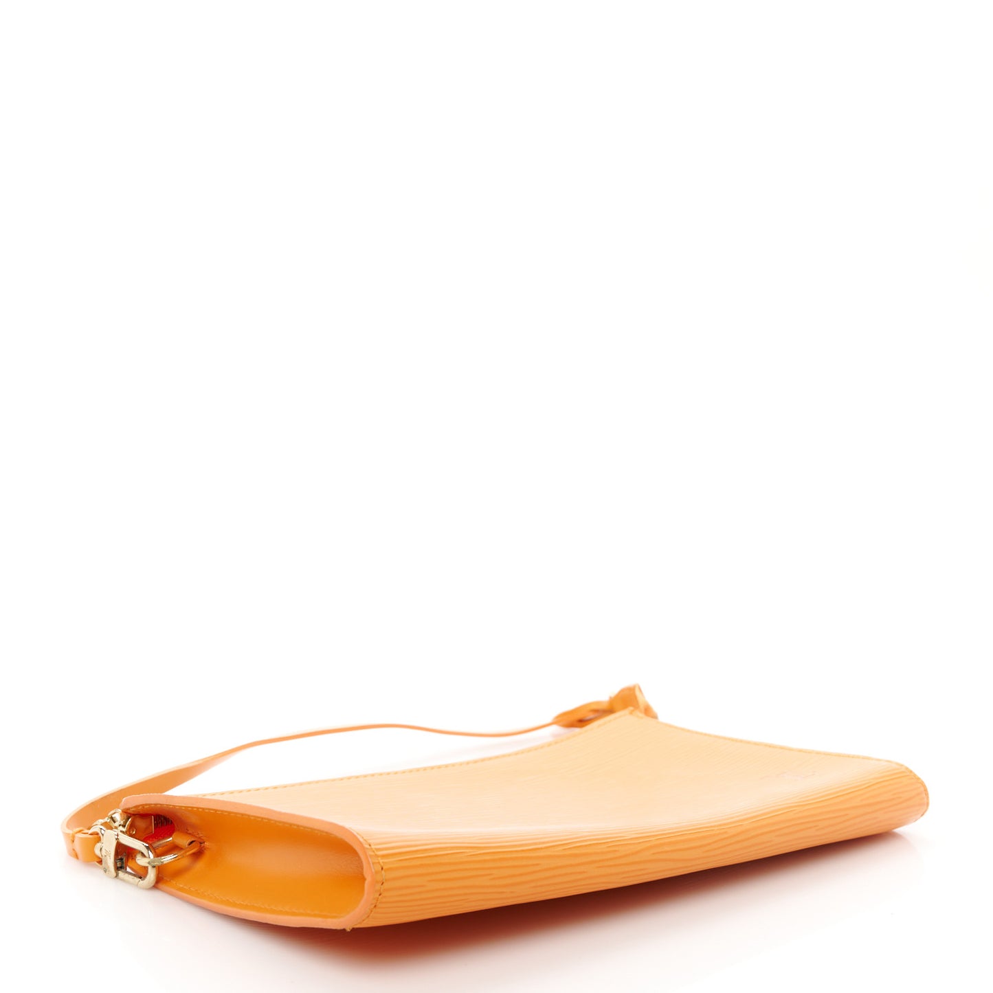 Epi Pochette Accessories 21 Mandarin