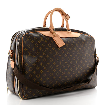 Louis Vuitton Monogram Alize 2 Compartment Luggage Travel Bag 2 of 39