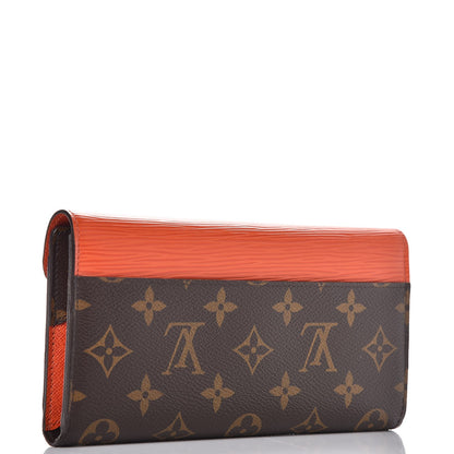 Louis Vuitton Monogram Epi Marie-Lou Long Wallet Piment 3 of 7