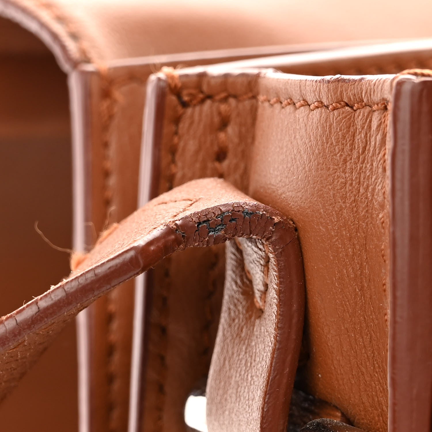 Givenchy Calfskin Infinity Saddle Bag Cognac 12 of 14