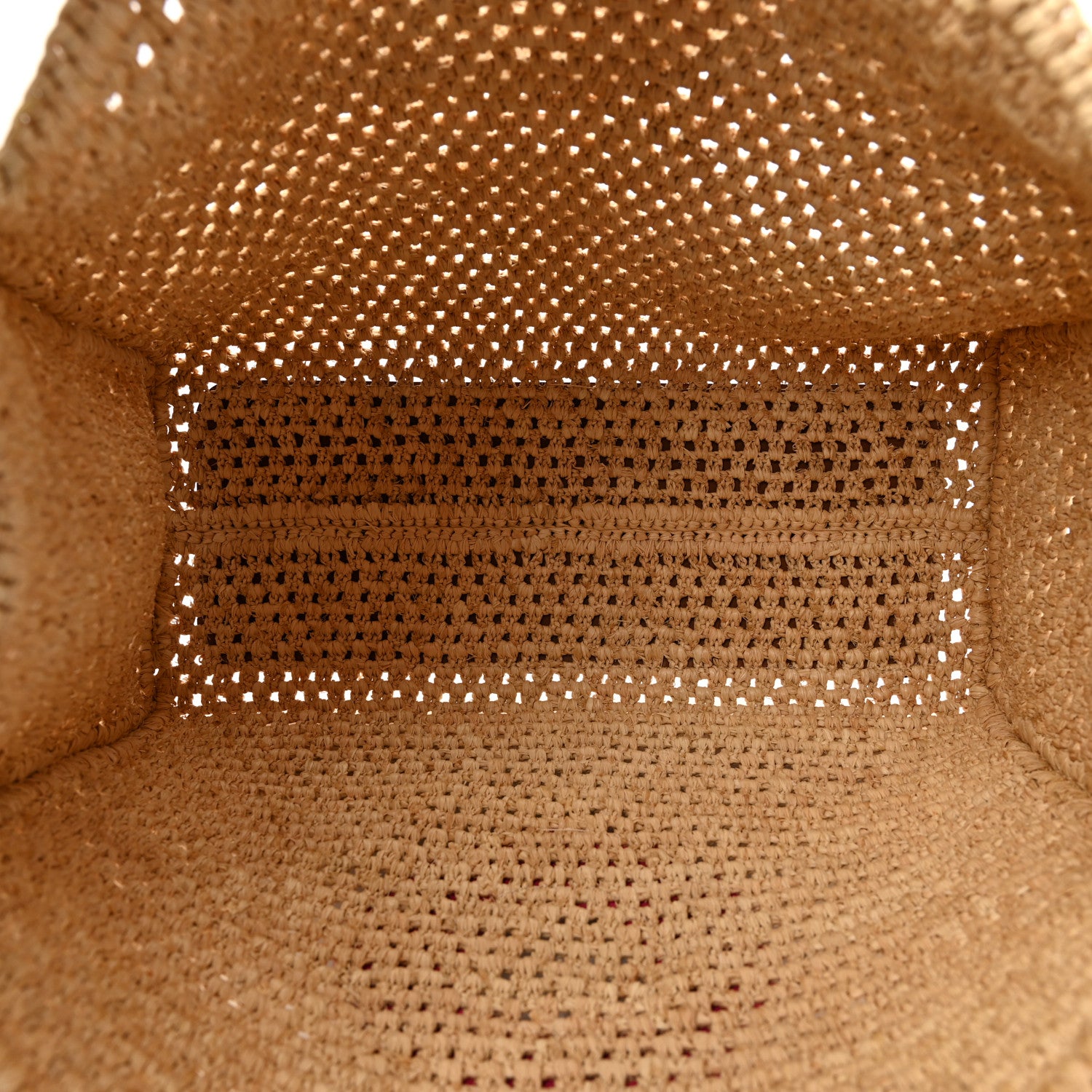 Louis Vuitton Raffia Calfskin Forte Del Marmi OnTheGo MM Natural Fuchsia 6 of 13
