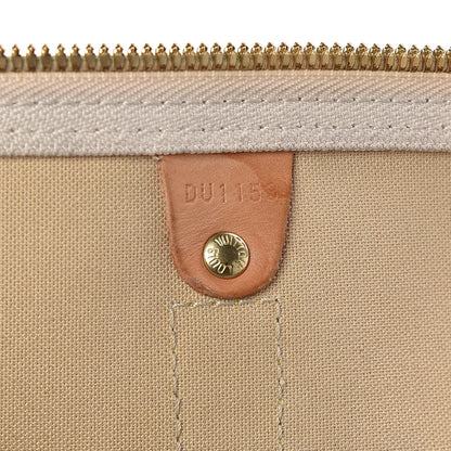 Louis Vuitton Damier Azur Keepall Bandouliere 55 7 of 9