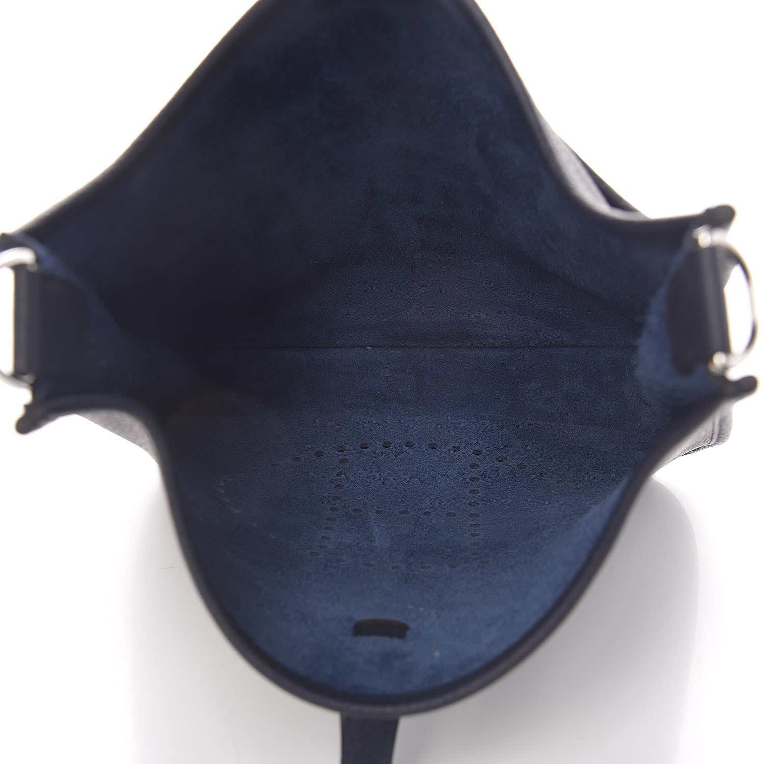 Hermes Taurillon Clemence Evelyne III PM Bleu Nuit 5 of 13