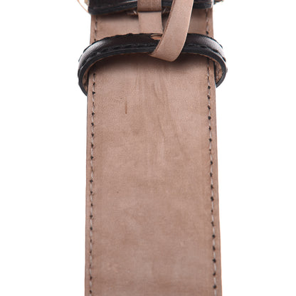 Gucci Guccissima Interlocking G 40mm Belt 80 32 Black 4 of 9