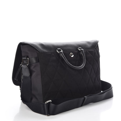Burberry Grainy Calfskin Medium Wilbury Messenger Black 3 of 9