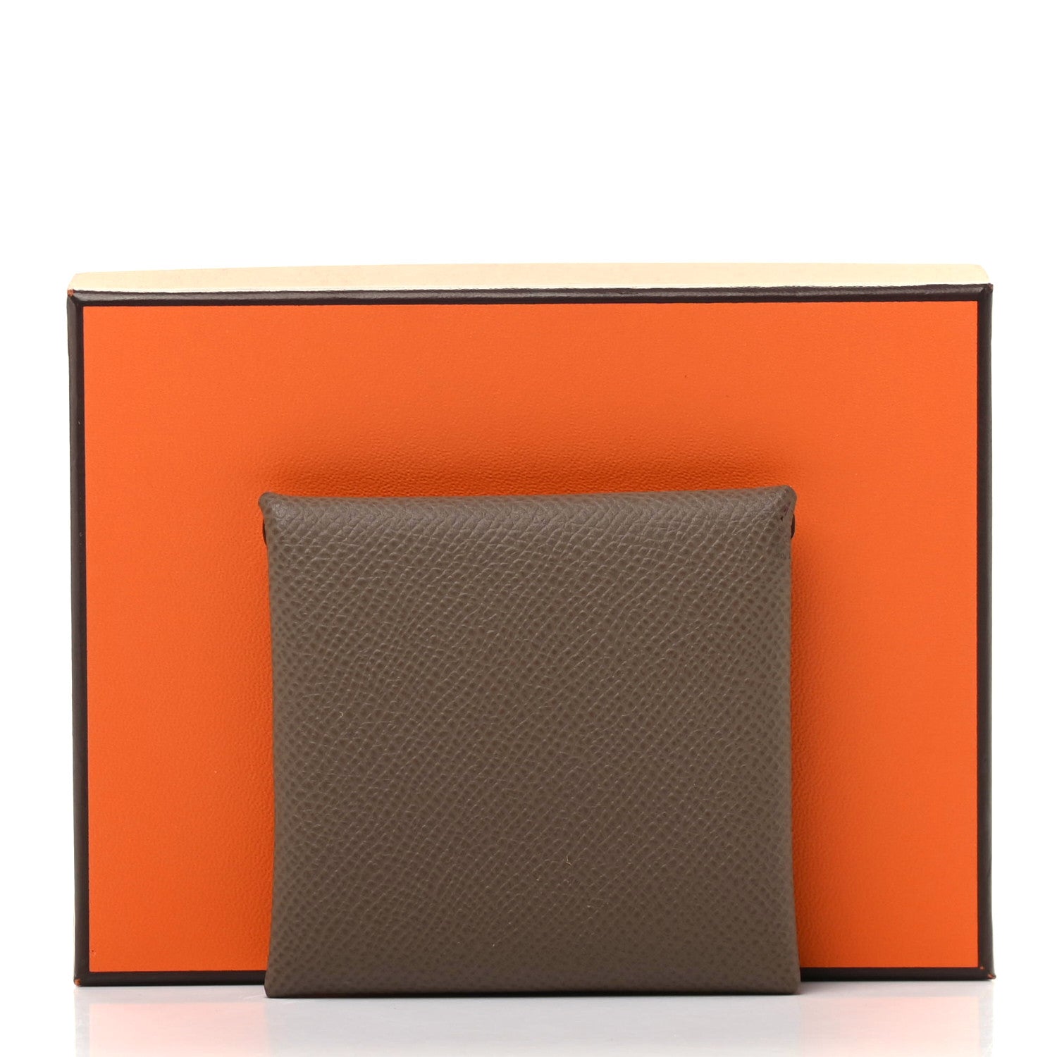 Hermes Epsom Bastia Coin Purse Etoupe 6 of 6