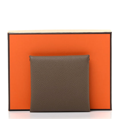 Hermes Epsom Bastia Coin Purse Etoupe 6 of 6