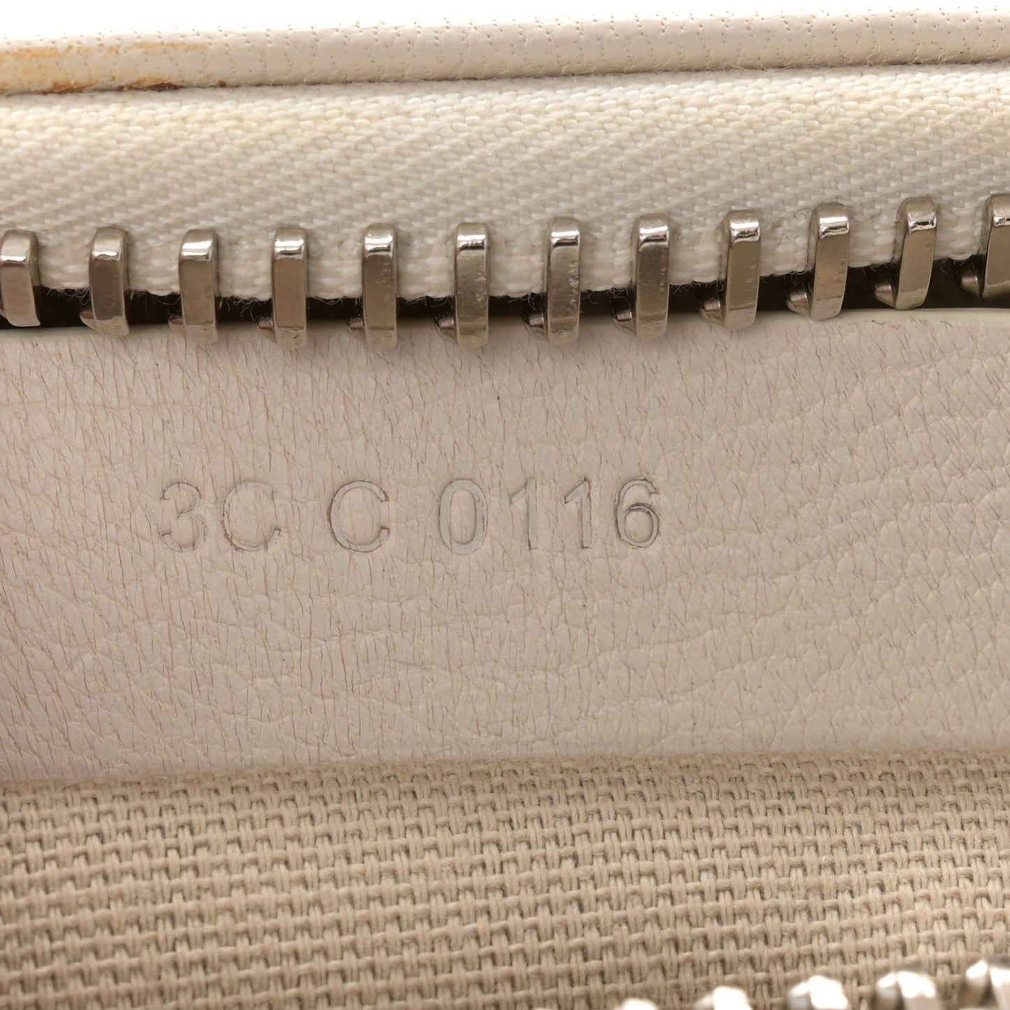 Sugar Goatskin Mini Antigona Off White